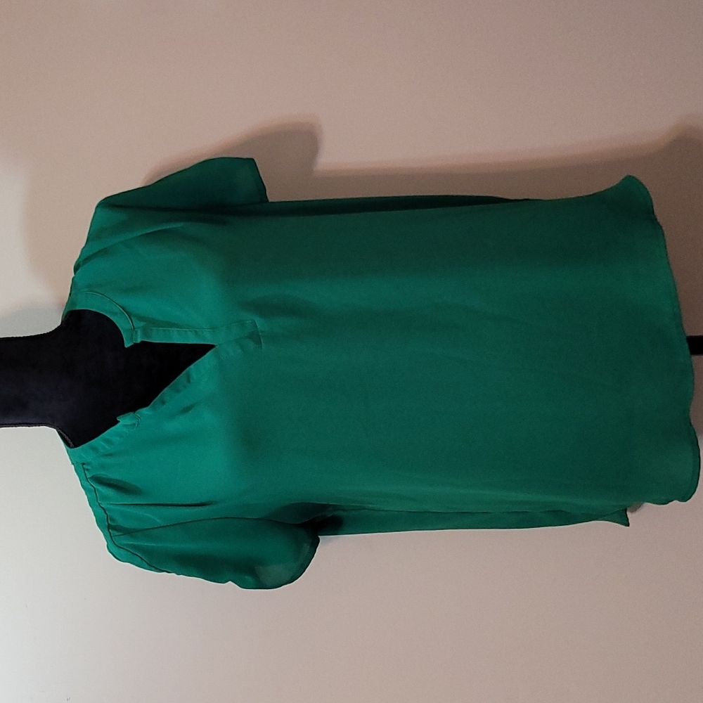 Pleione Green blouse - medium